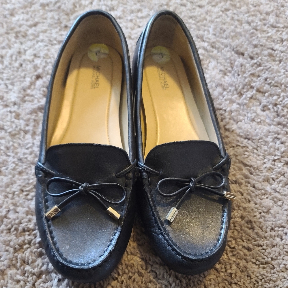 Michael kors black flats size 9